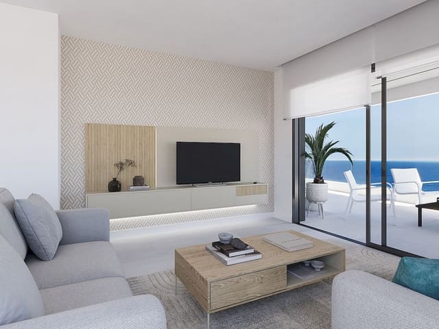 3 makuuhuone Huoneisto myytävänä paikassa Calpe / Calp mukana uima-altaan - 1 014 000 € (Ref: 9318759)