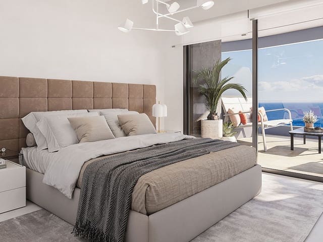 3 makuuhuone Huoneisto myytävänä paikassa Calpe / Calp mukana uima-altaan - 1 014 000 € (Ref: 9318759)