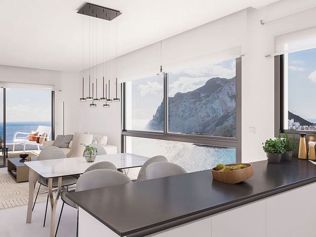 3 makuuhuone Kattohuoneisto myytävänä paikassa Calpe / Calp mukana uima-altaan - 1 265 000 € (Ref: 9318760)