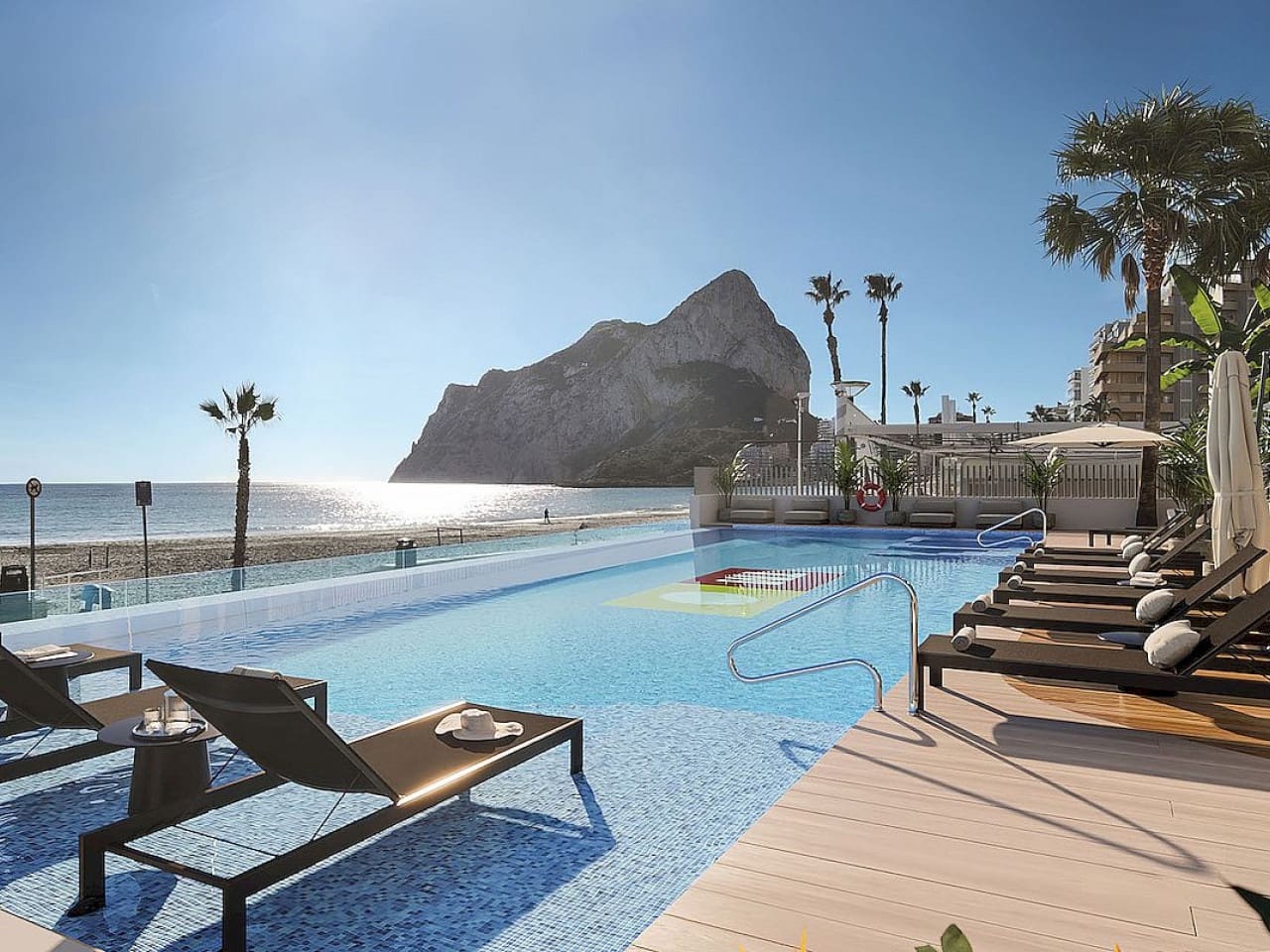 3 makuuhuone Kattohuoneisto myytävänä paikassa Calpe / Calp mukana uima-altaan - 1 265 000 € (Ref: 9318760)