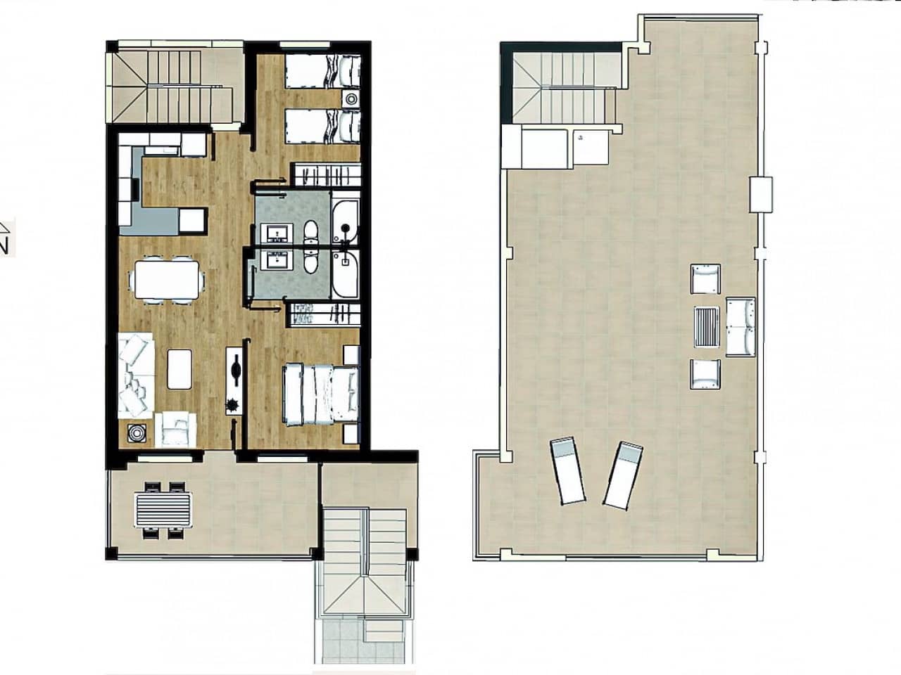 2 sypialnia Dom szeregowy na sprzedaż w Los Altos z basenem - 245 000 € (Ref: 9318769)
