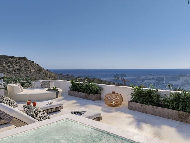 2 makuuhuone Huoneisto myytävänä paikassa La Villajoyosa / Vila Joiosa mukana uima-altaan - 465 000 € (Ref: 9318775)