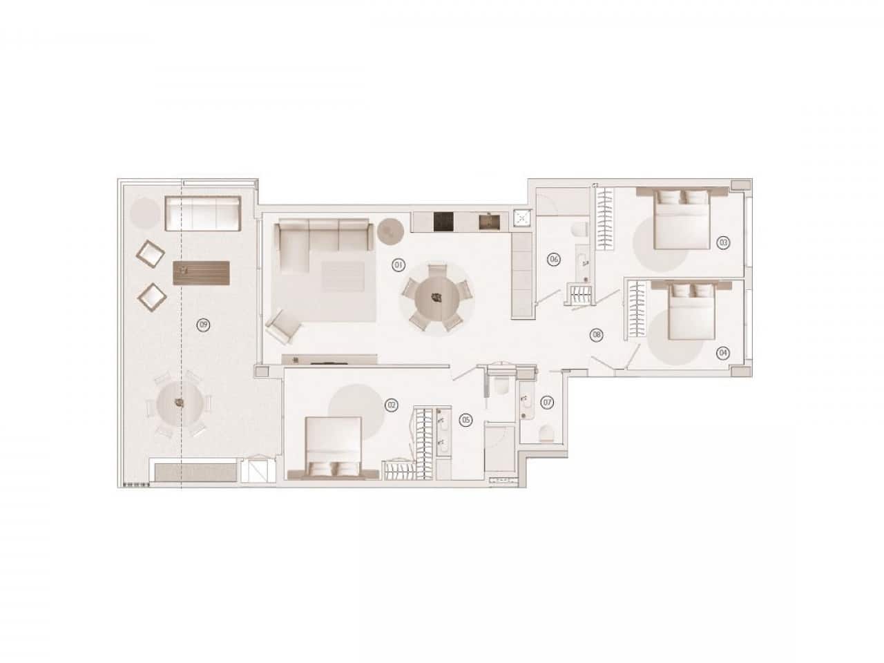 3 bedroom Apartment for sale in Orihuela Costa with pool - € 640,000 (Ref: 9318776)