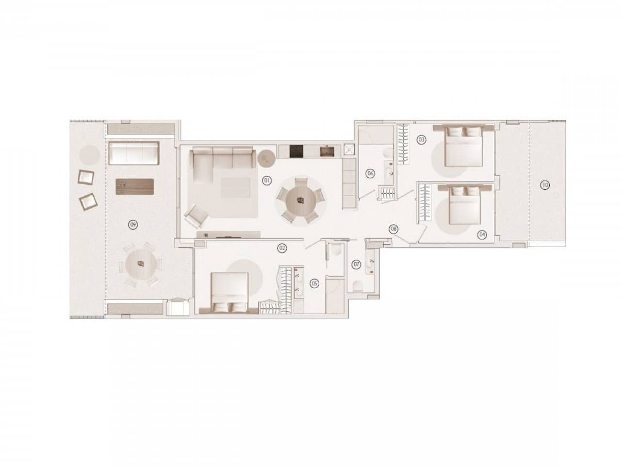 3 bedroom Apartment for sale in Orihuela Costa with pool - € 640,000 (Ref: 9318776)