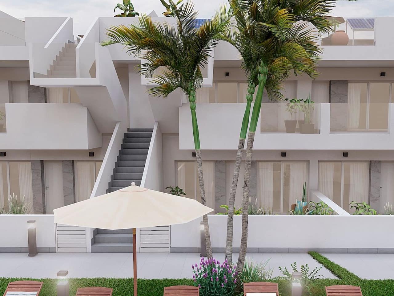 3 soveværelse Rækkehus til salg i Roldan med swimmingpool - € 233.000 (Ref: 9318778)