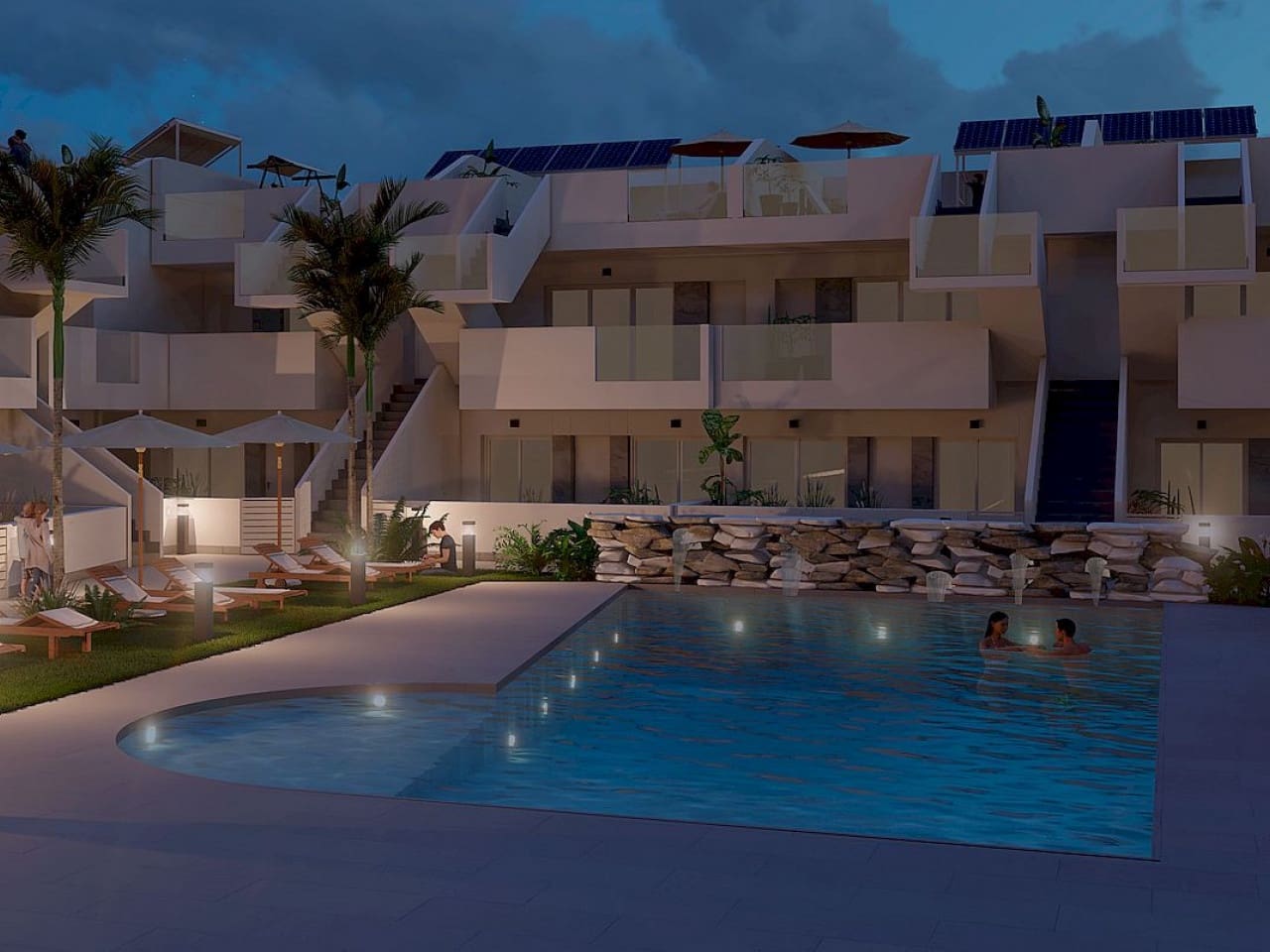 3 soveværelse Rækkehus til salg i Roldan med swimmingpool - € 233.000 (Ref: 9318778)