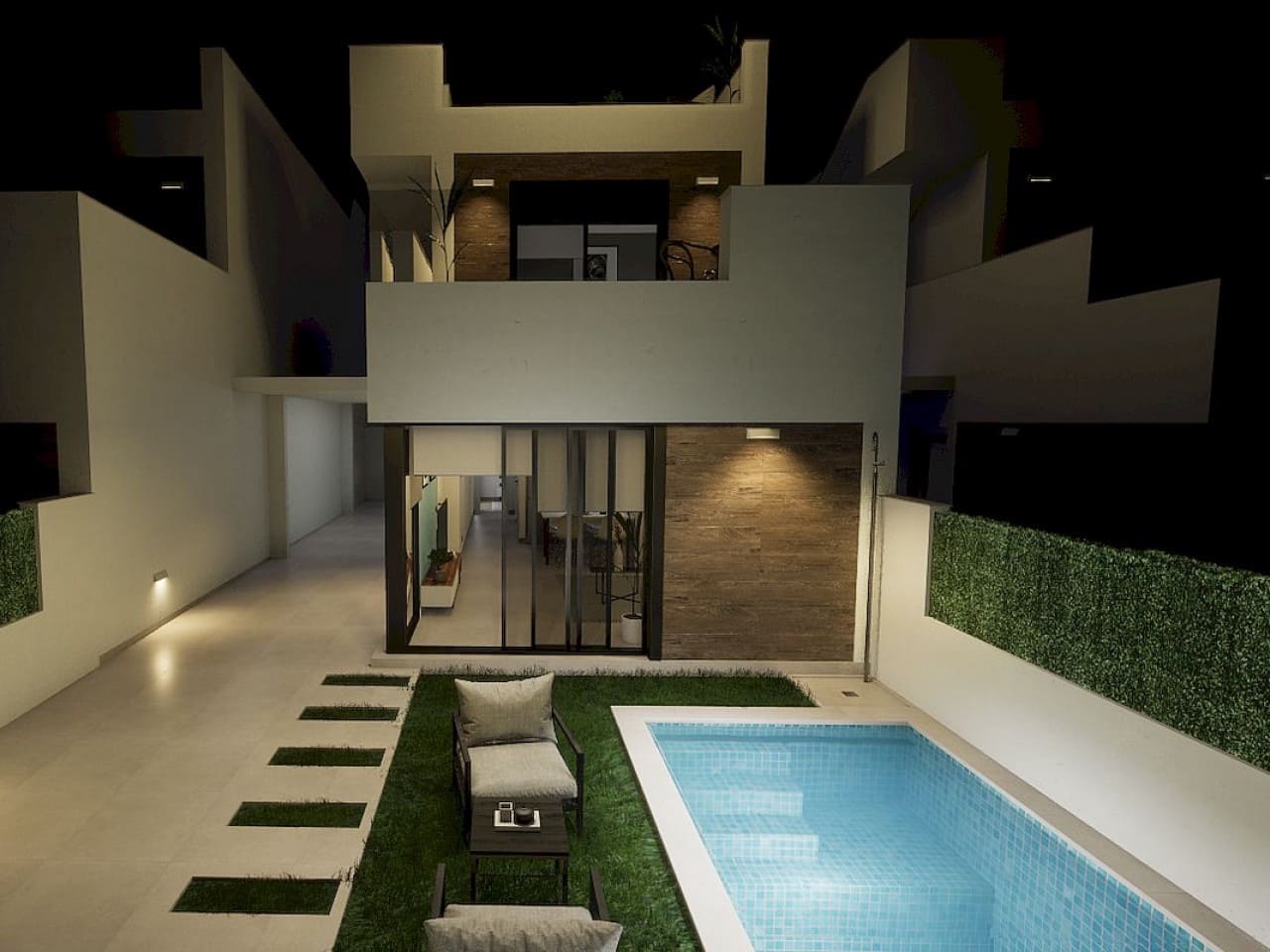 3 bedroom Villa for sale in Los Alcazares with pool - € 419,900 (Ref: 9318782)