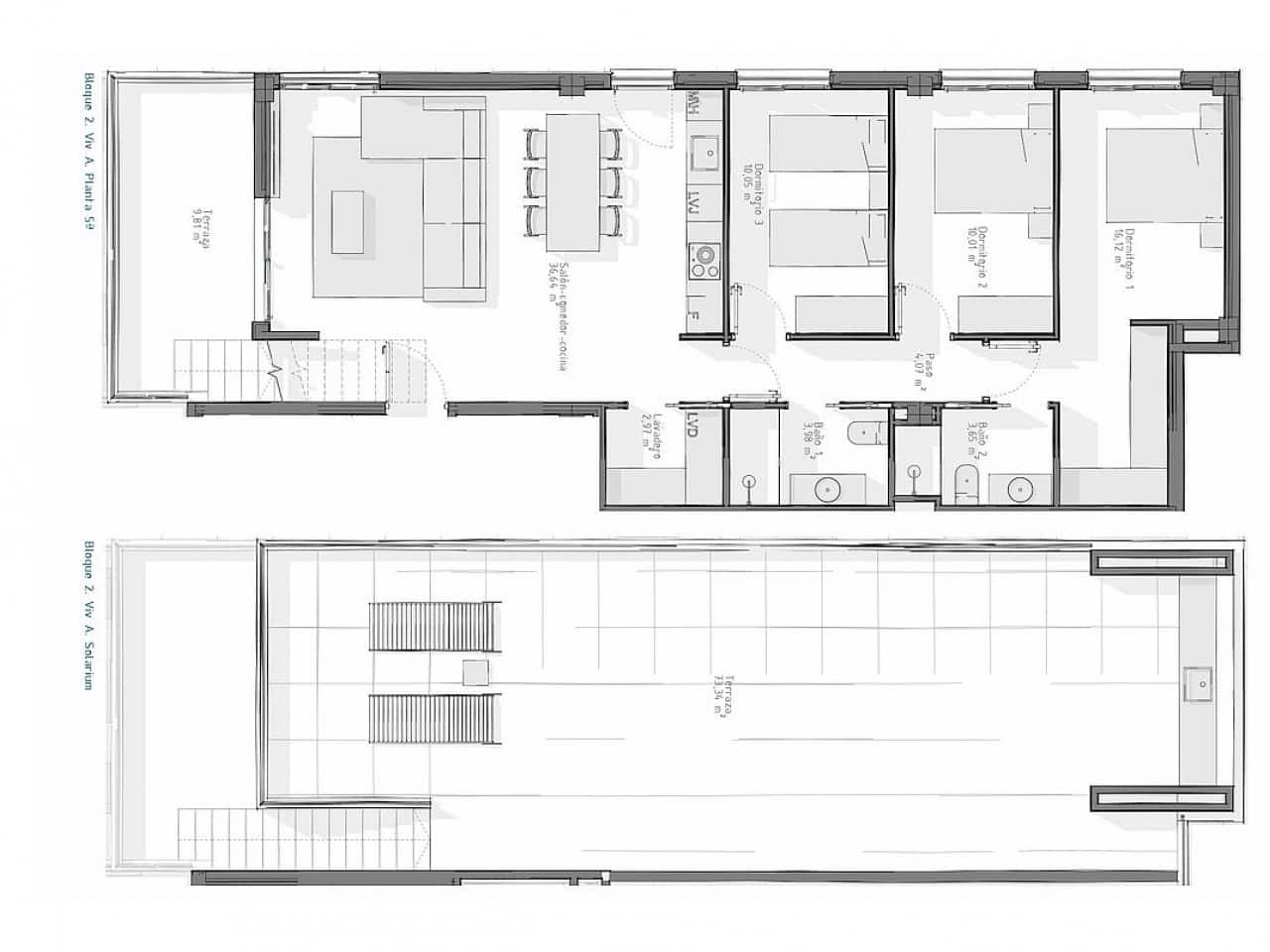 3 makuuhuone Huoneisto myytävänä paikassa Vera mukana uima-altaan - 255 000 € (Ref: 9318790)