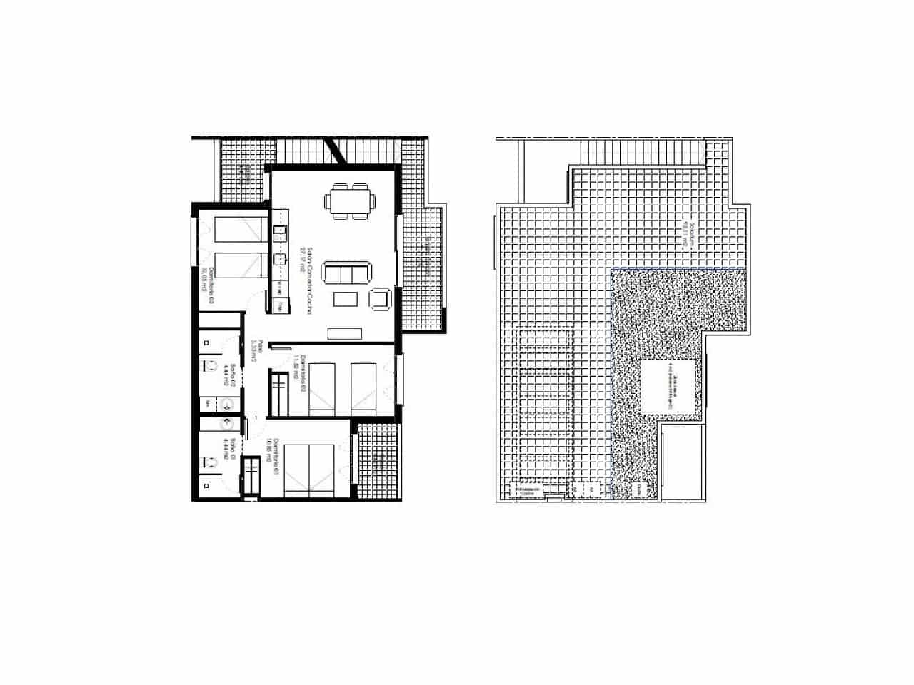 2 camera da letto Villetta a Schiera in vendita in Pilar de la Horadada con piscina - 245.000 € (Rif: 9318793)