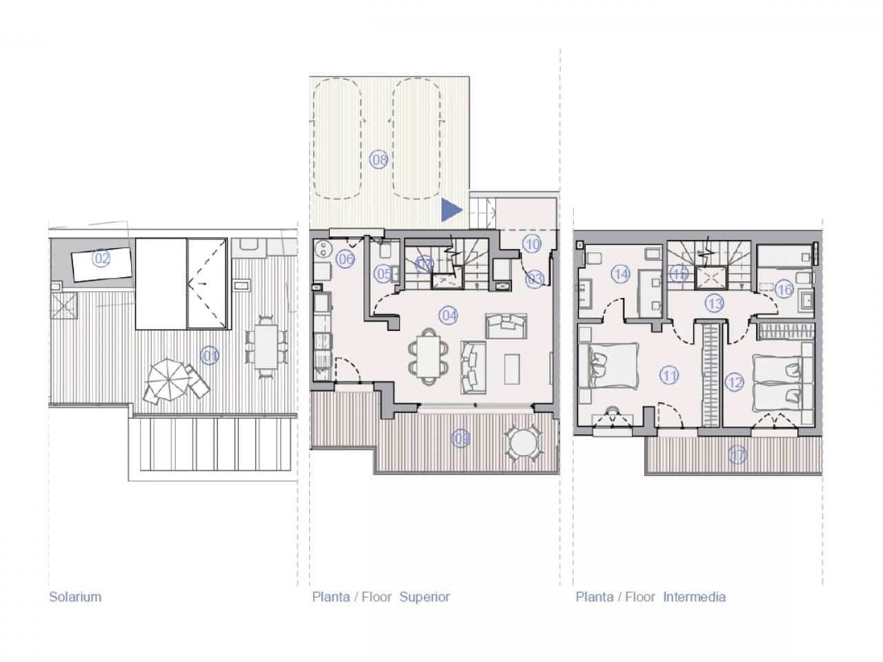 4 quarto Casa em Banda para venda em La Nucia com piscina - 499 000 € (Ref: 9318796)