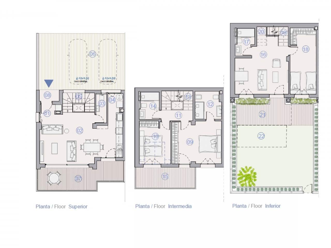 4 quarto Casa em Banda para venda em La Nucia com piscina - 499 000 € (Ref: 9318796)