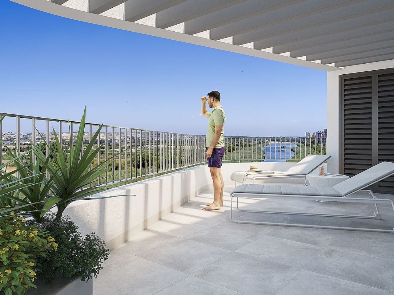 3 quarto Penthouse para venda em Guardamar del Segura com piscina garagem - 750 000 € (Ref: 9318799)
