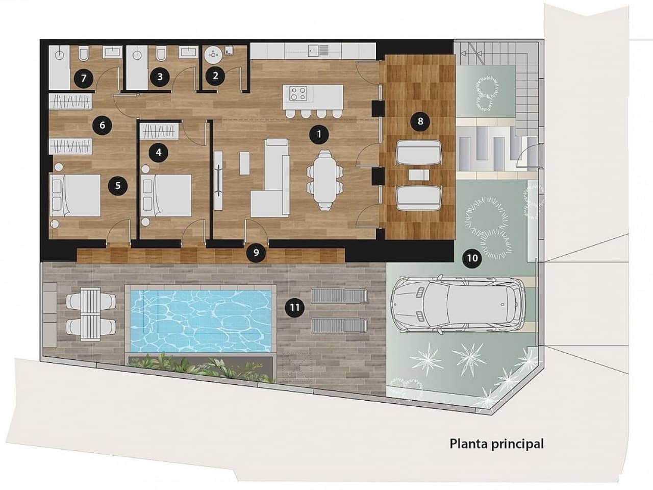 3 bedroom Townhouse for sale in Pilar de la Horadada with pool - € 385,000 (Ref: 9318800)