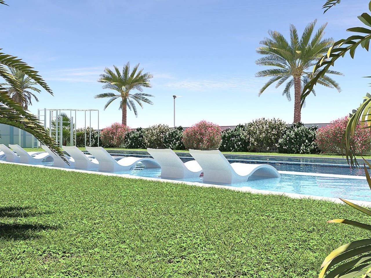 2 soveværelse Rækkehus til salg i Torre de la Horadada med swimmingpool - € 375.000 (Ref: 9318803)