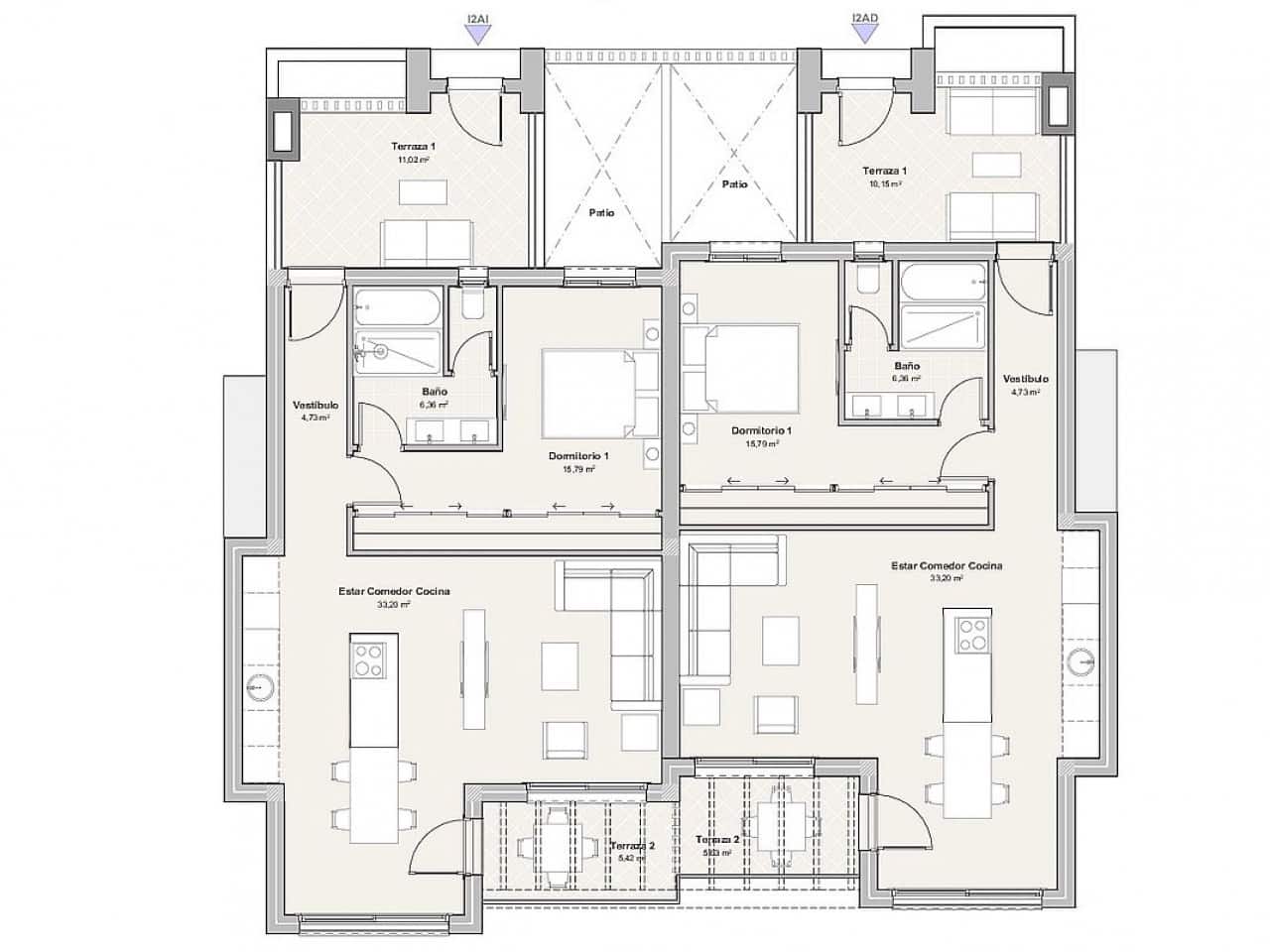 2 soverom Leilighet til salgs i Mojacar med svømmebasseng - € 310 000 (Ref: 9318805)