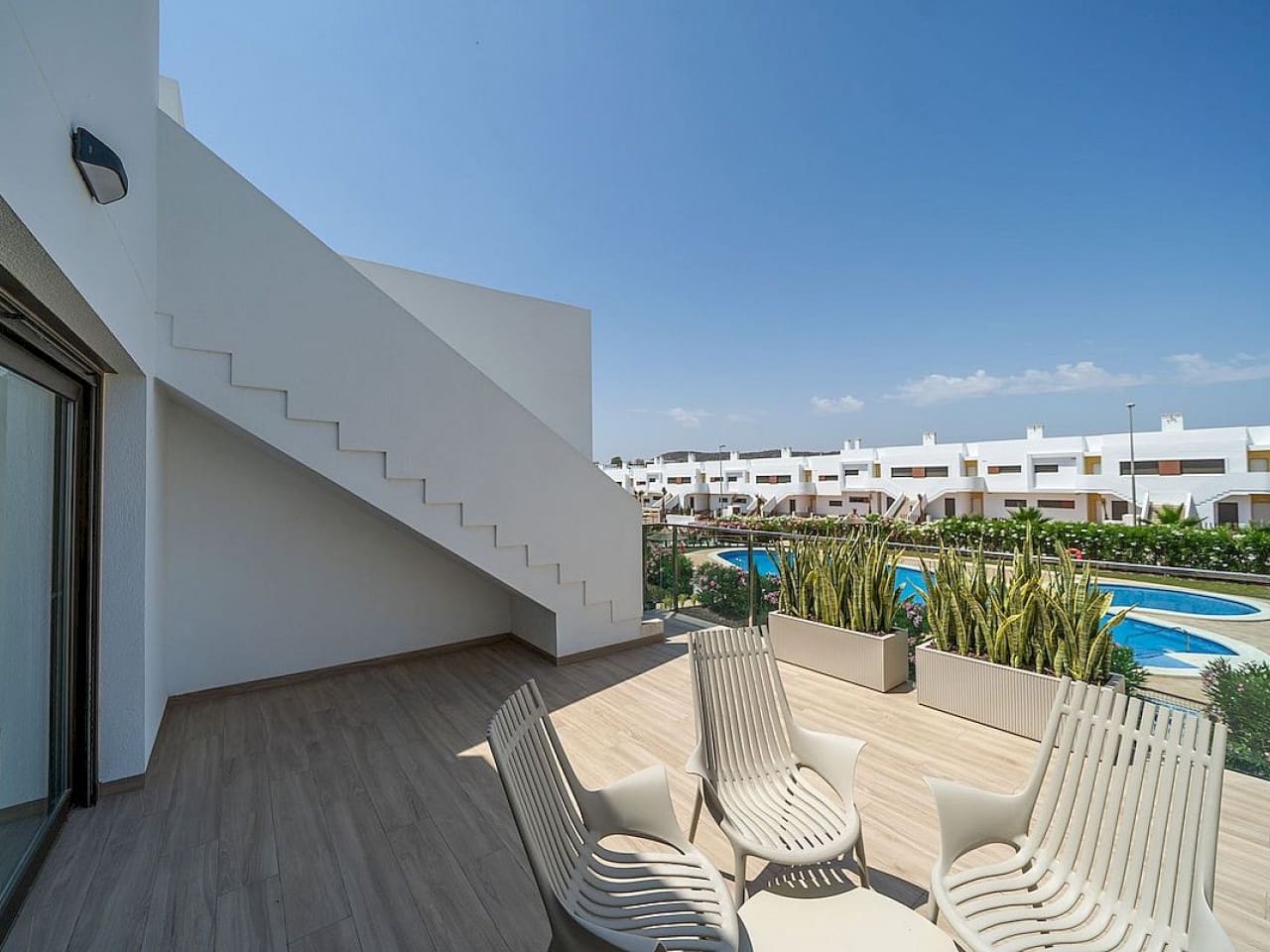 2 chambre Villa/Maison Mitoyenne à vendre à Los Montesinos avec piscine - 269 900 € (Ref: 9318809)