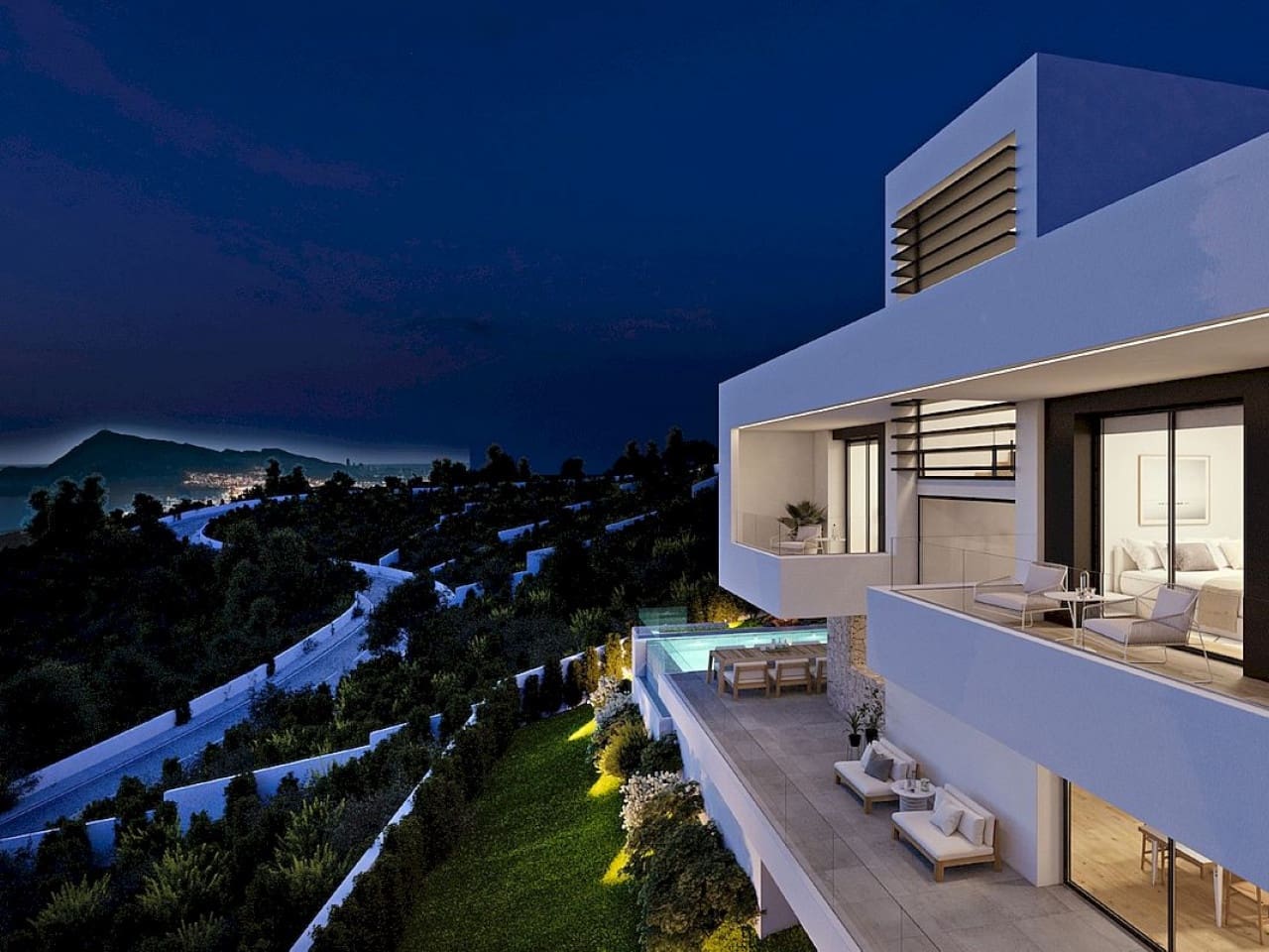 4 bedroom Villa for sale in Altea with pool - € 2,135,000 (Ref: 9318819)