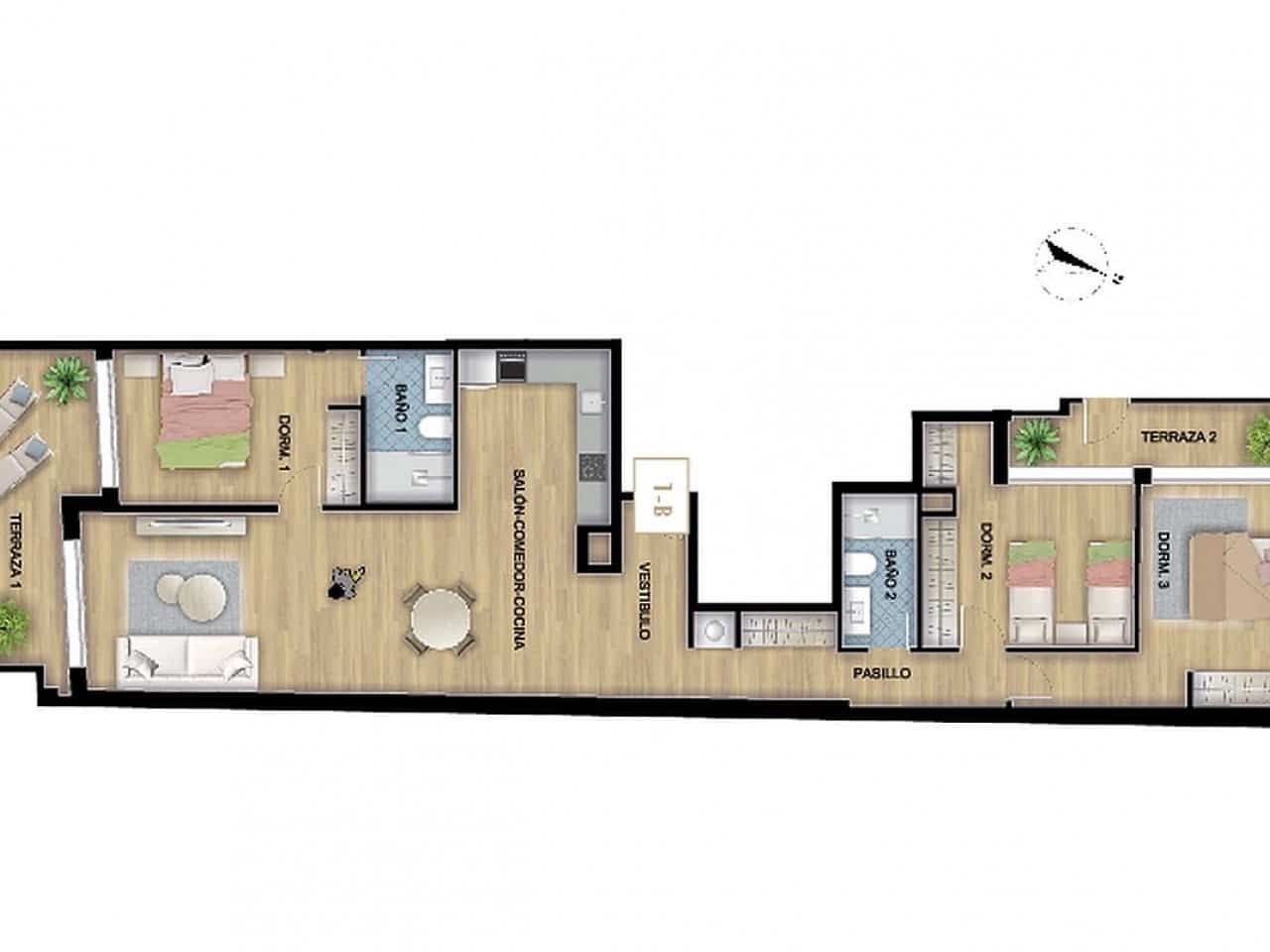 3 soveværelse Lejlighed til salg i Torrevieja med swimmingpool - € 365.000 (Ref: 9318820)