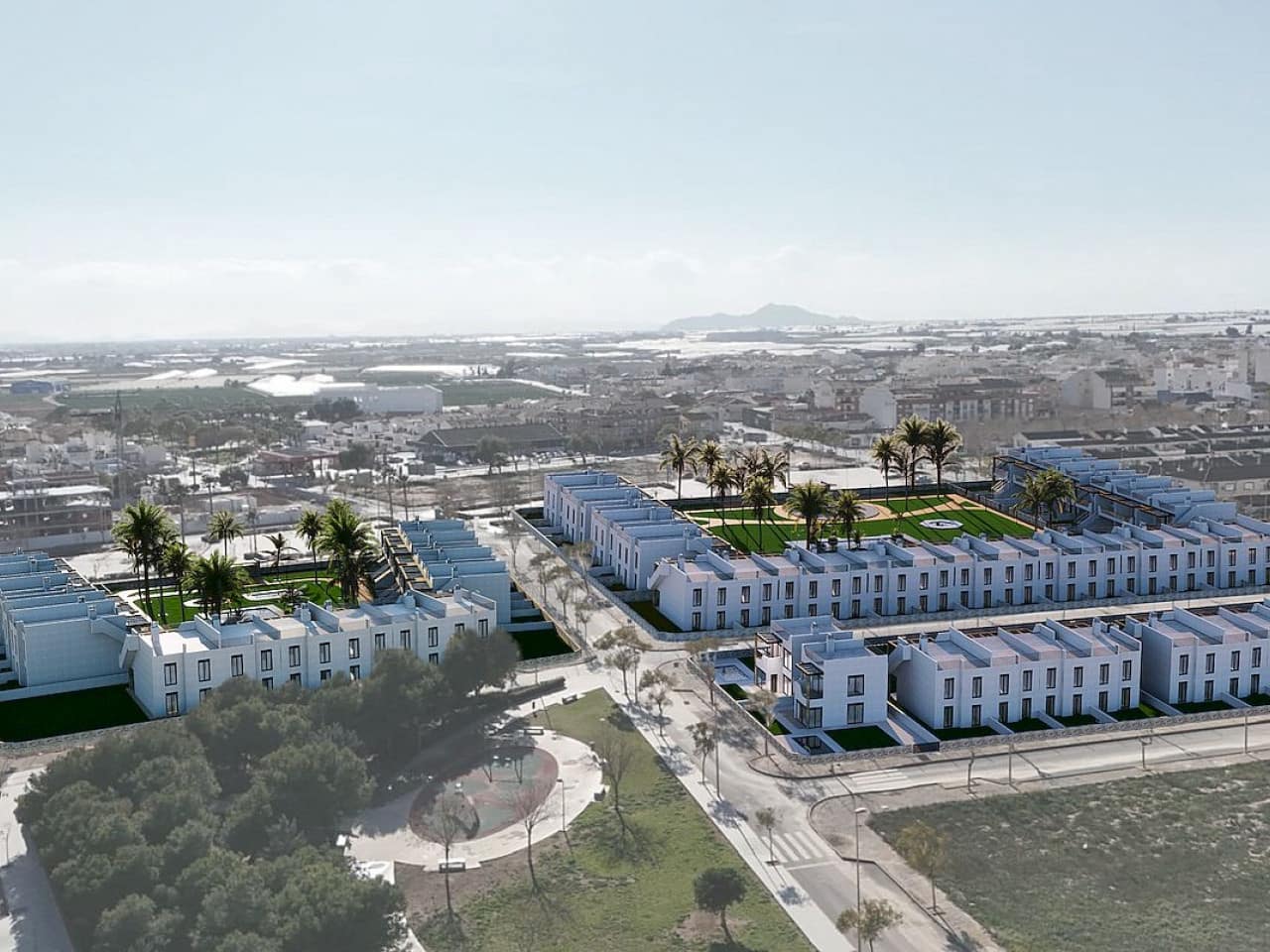 3 soveværelse Rækkehus til salg i Pilar de la Horadada med swimmingpool - € 365.000 (Ref: 9318822)