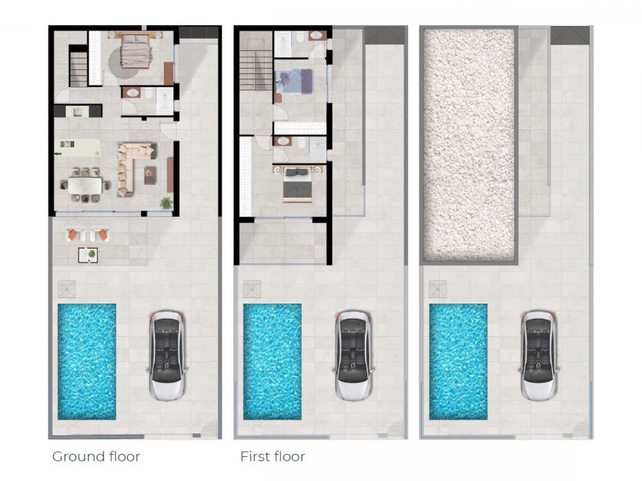 3 bedroom Villa for sale in San Pedro del Pinatar with pool - € 439,000 (Ref: 9318825)