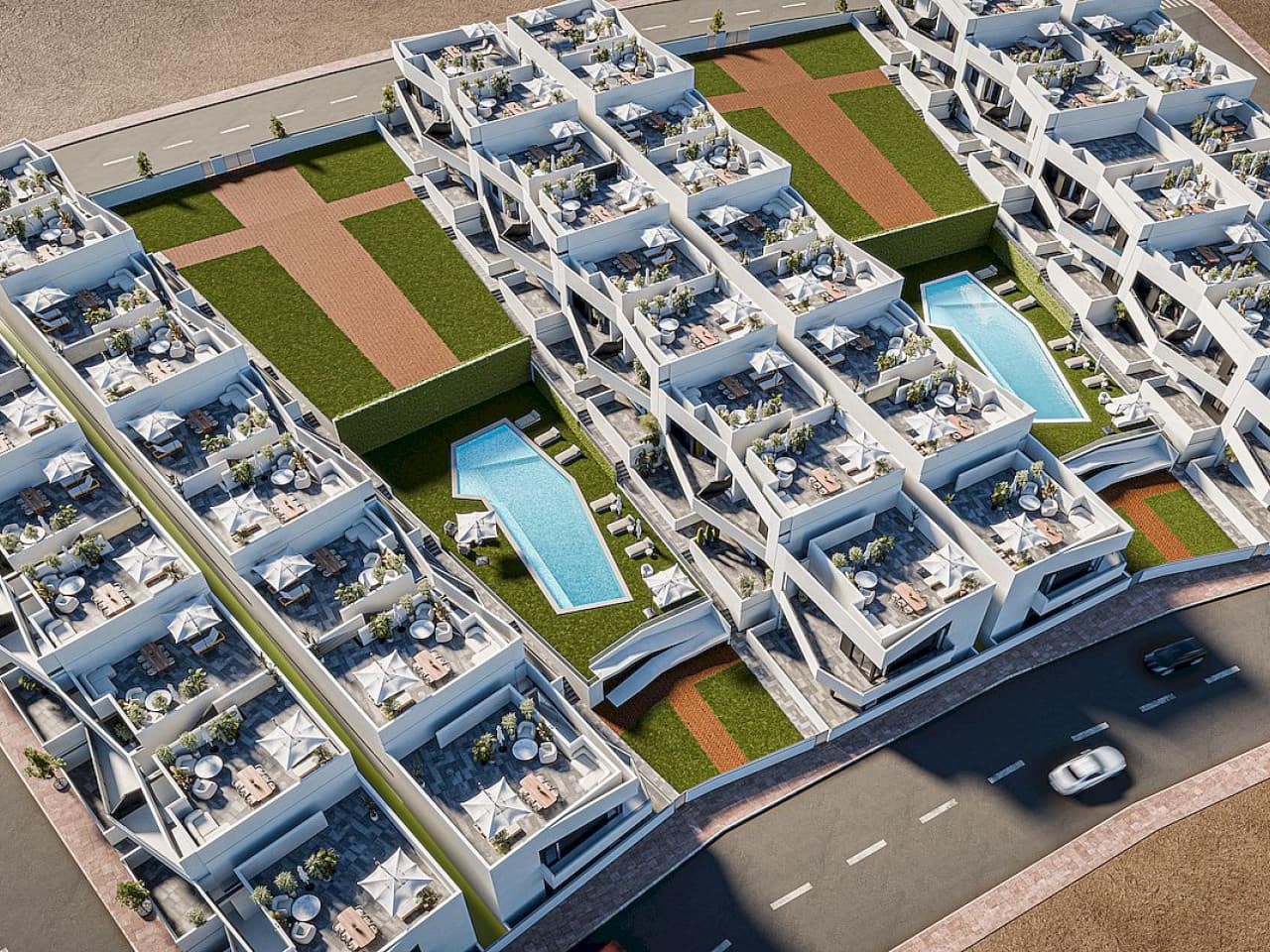 3 camera da letto Villetta a Schiera in vendita in San Miguel de Salinas con piscina - 249.900 € (Rif: 9318830)