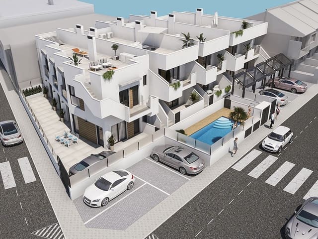 3 makuuhuone Rivitalo myytävänä paikassa San Pedro del Pinatar mukana uima-altaan - 269 900 € (Ref: 9318832)