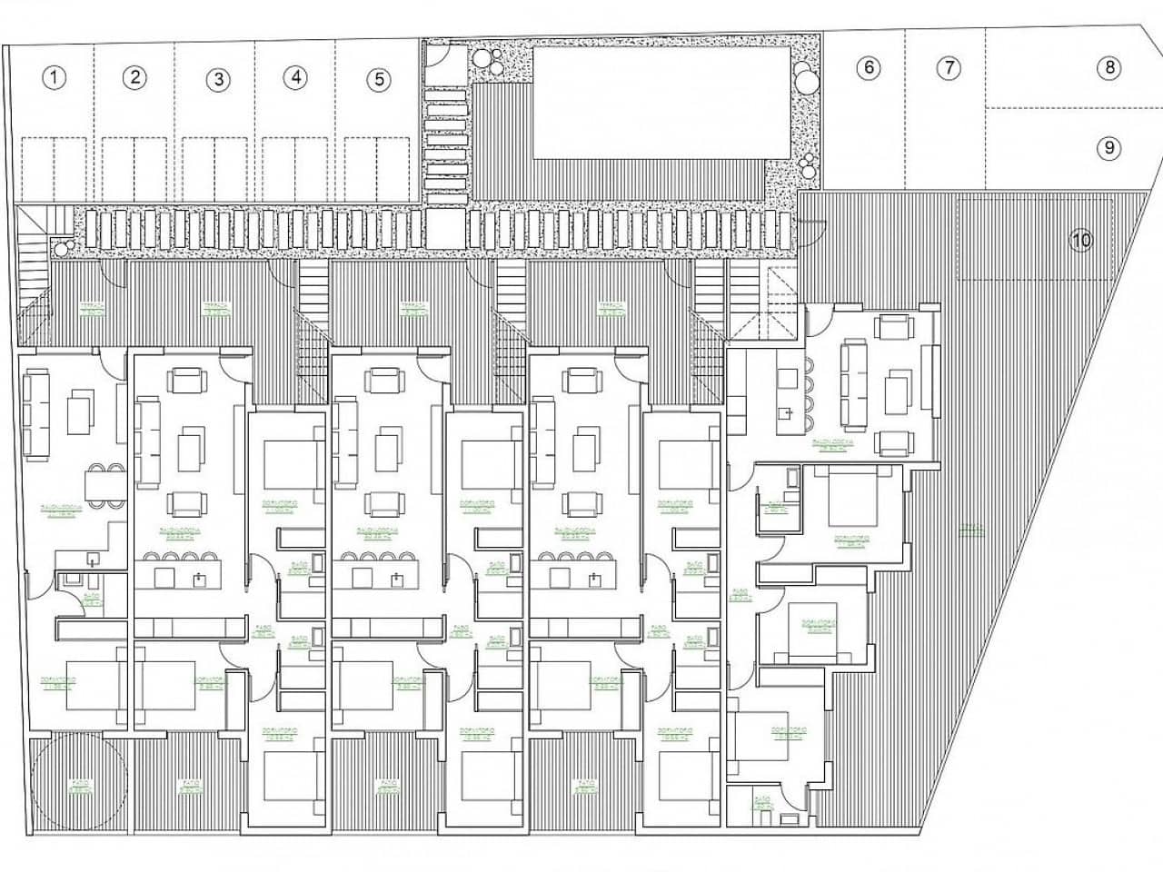 3 soveværelse Rækkehus til salg i San Pedro del Pinatar med swimmingpool - € 299.900 (Ref: 9318833)