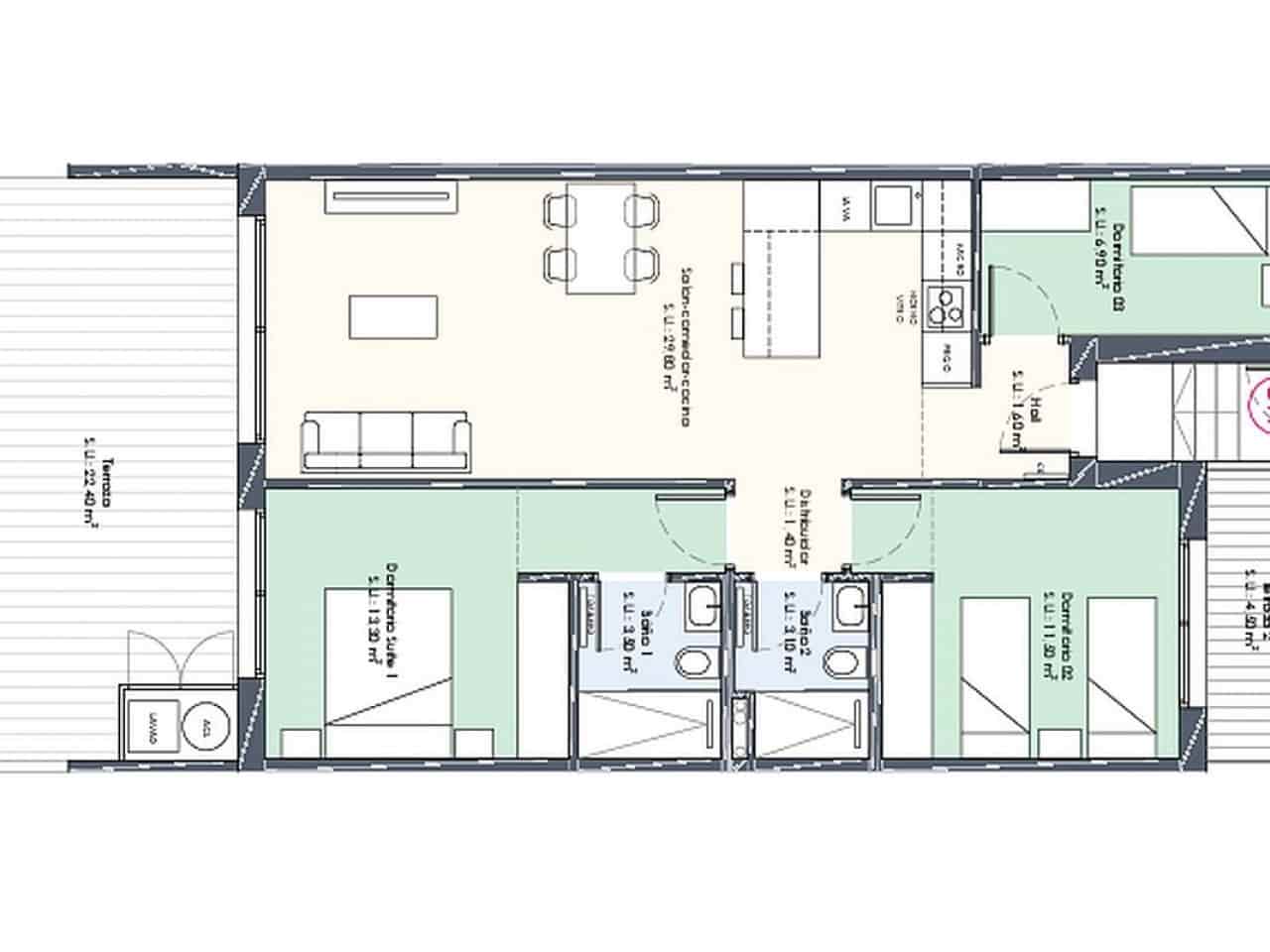 2 camera da letto Appartamento in vendita in Benijofar con piscina - 294.000 € (Rif: 9318840)