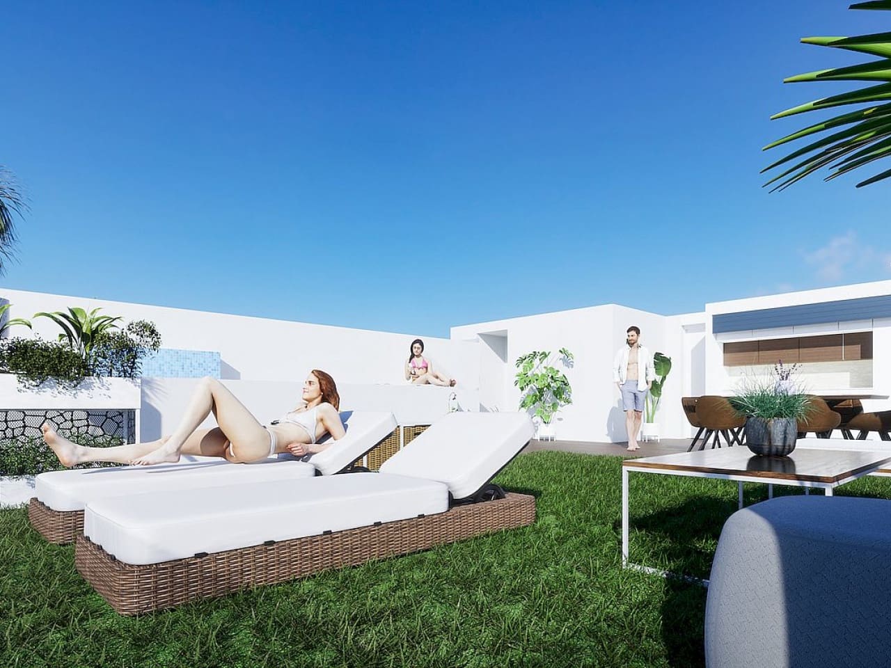 3 Zimmer Penthouse zu verkaufen in Benijofar mit Pool - 466.000 € (Ref: 9318844)