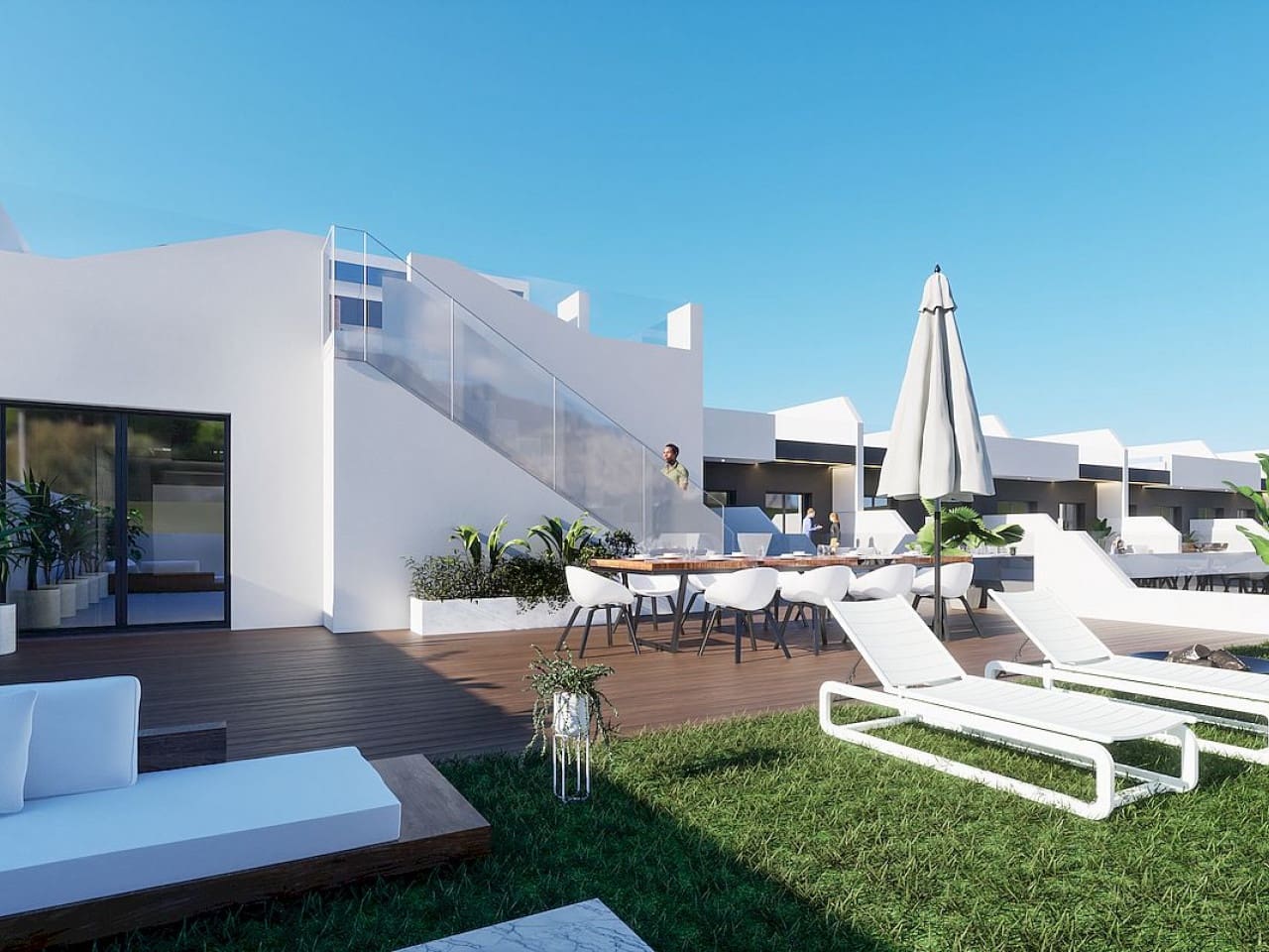 3 Zimmer Penthouse zu verkaufen in Benijofar mit Pool - 466.000 € (Ref: 9318844)