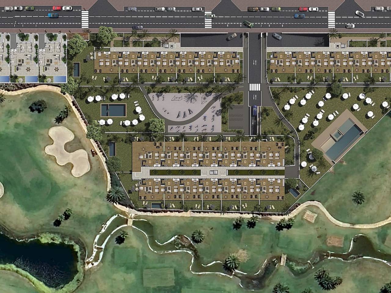 Ático de 2 habitaciones en Los Alcázares en venta con piscina - 315.000 € (Ref: 9318847)