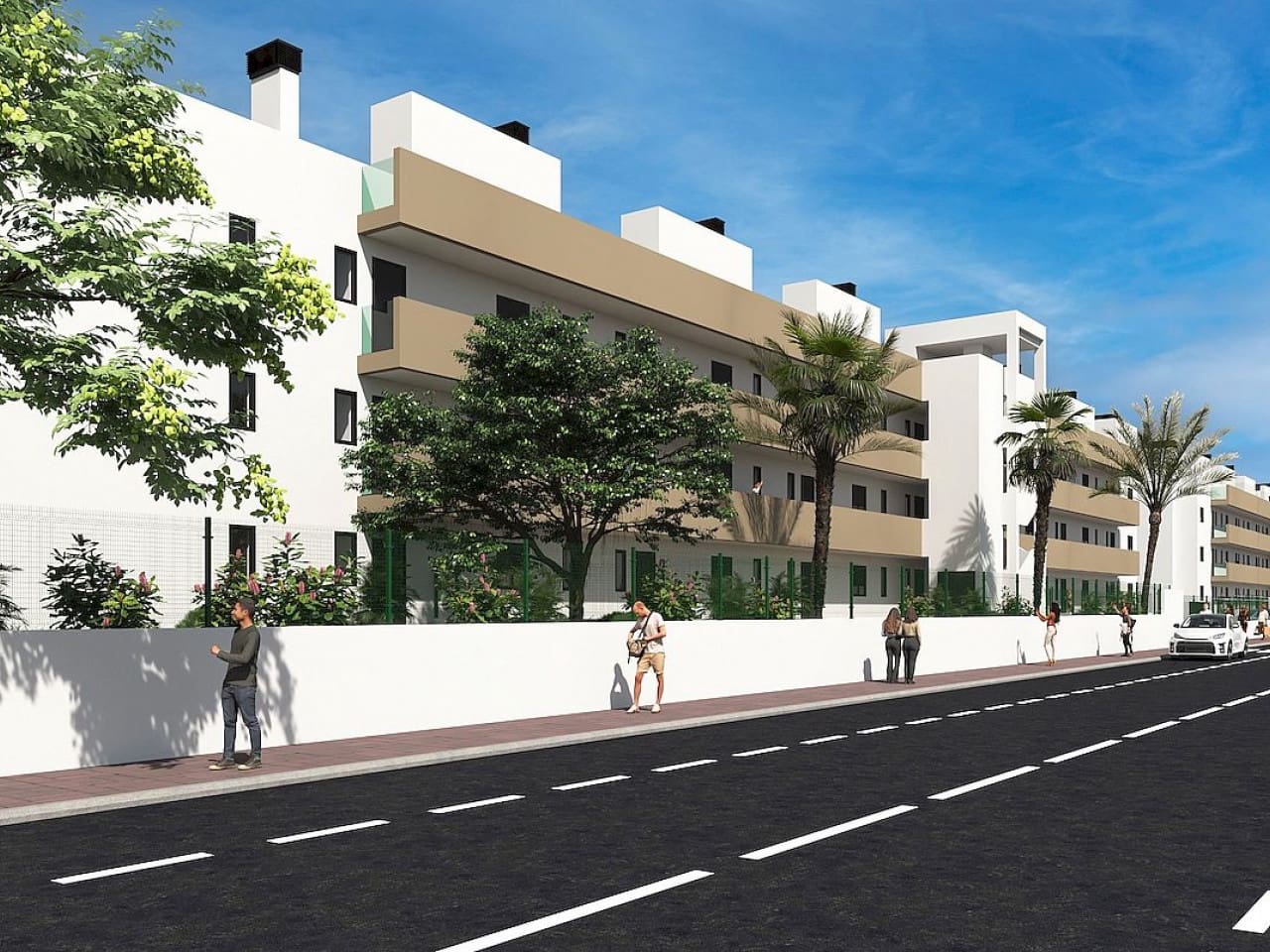 Ático de 2 habitaciones en Los Alcázares en venta con piscina - 315.000 € (Ref: 9318847)