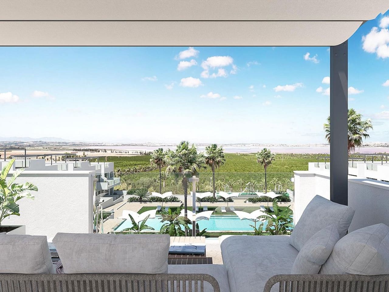 3 sovrum Radhus till salu i Los Balcones med pool - 305 900 € (Ref: 9318852)