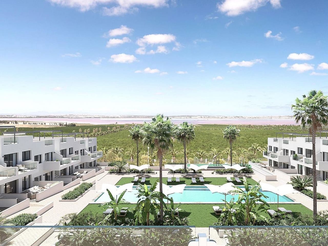 3 sovrum Radhus till salu i Los Balcones med pool - 305 900 € (Ref: 9318852)