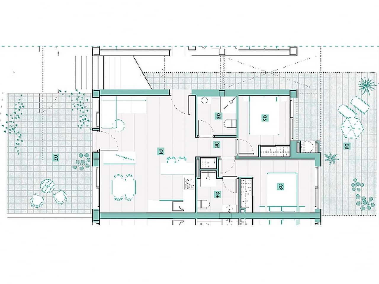2 makuuhuone Rivitalo myytävänä paikassa Los Balcones mukana uima-altaan - 329 900 € (Ref: 9318853)