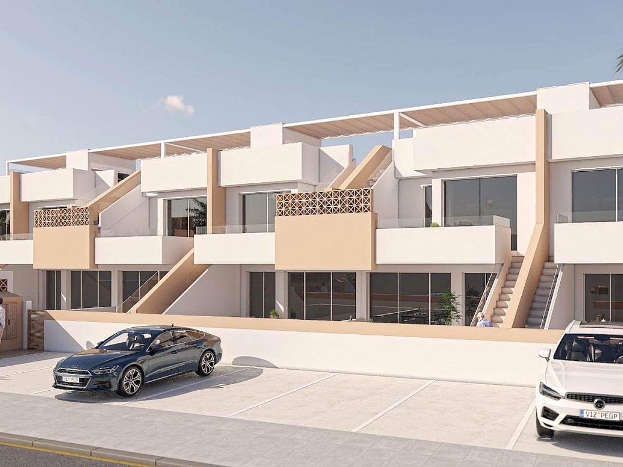 2 bedroom Terraced Villa for sale in Pilar de la Horadada with pool - € 319,900 (Ref: 9318857)