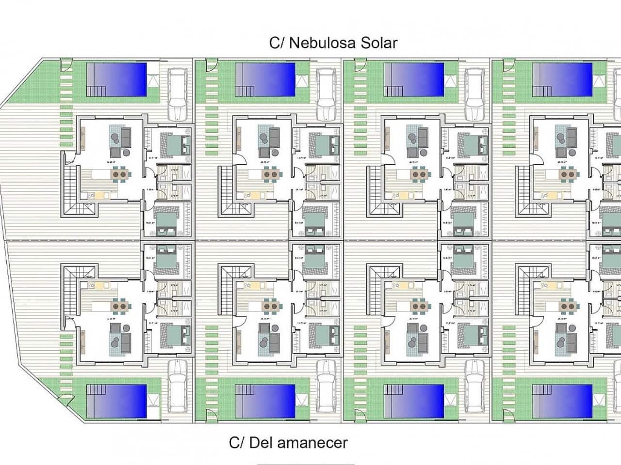 3 sypialnia Willa na sprzedaż w Roldan z basenem - 404 900 € (Ref: 9318860)