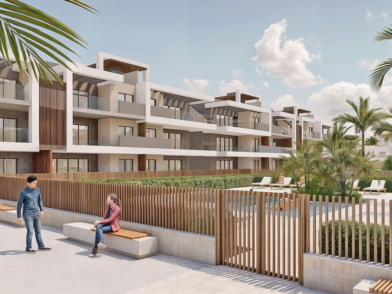 3 makuuhuone Huoneisto myytävänä paikassa Torre de la Horadada mukana uima-altaan - 398 900 € (Ref: 9318867)