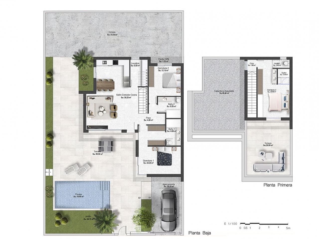 3 makuuhuone Huvila myytävänä paikassa Banos y Mendigo mukana uima-altaan - 465 900 € (Ref: 9318869)