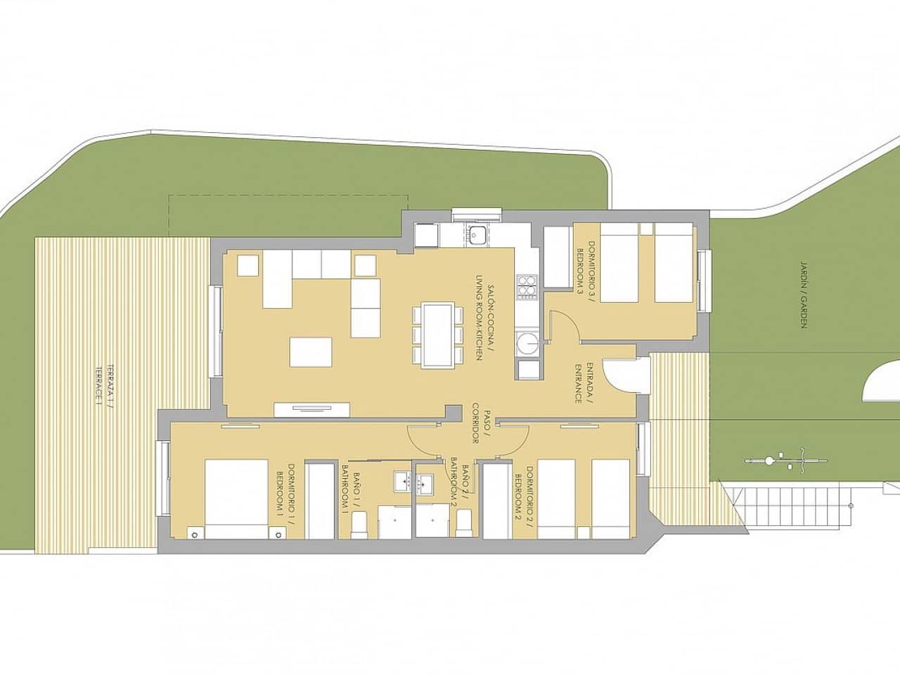 2 soveværelse Villa til salg i Los Montesinos med swimmingpool - € 309.900 (Ref: 9318885)