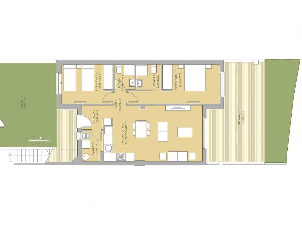 2 soveværelse Villa til salg i Los Montesinos med swimmingpool - € 309.900 (Ref: 9318885)