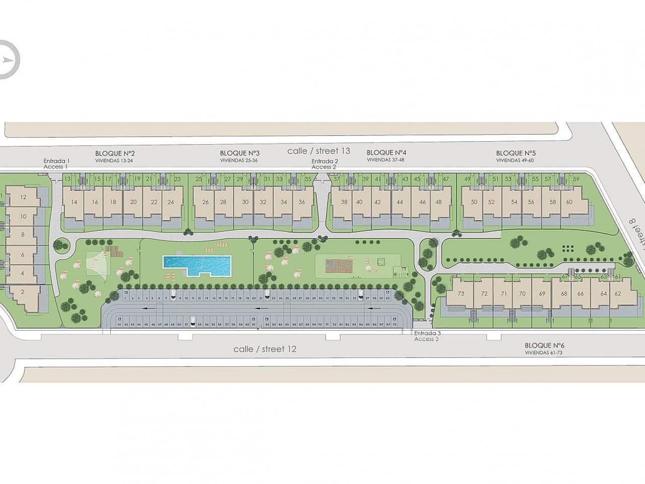 2 soveværelse Villa til salg i Los Montesinos med swimmingpool - € 309.900 (Ref: 9318885)