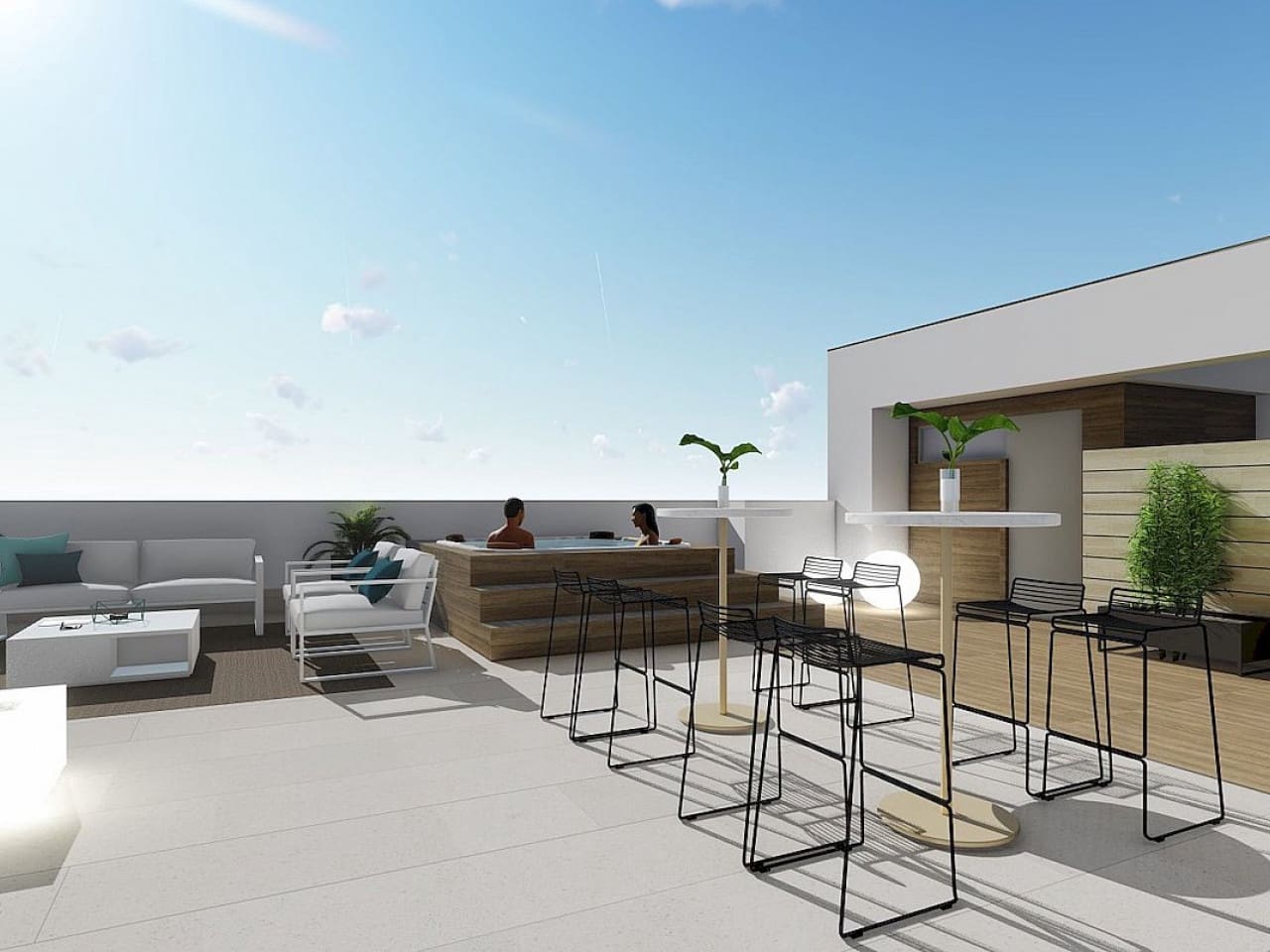 1 soveværelse Lejlighed til salg i Torrevieja med swimmingpool - € 255.000 (Ref: 9318889)