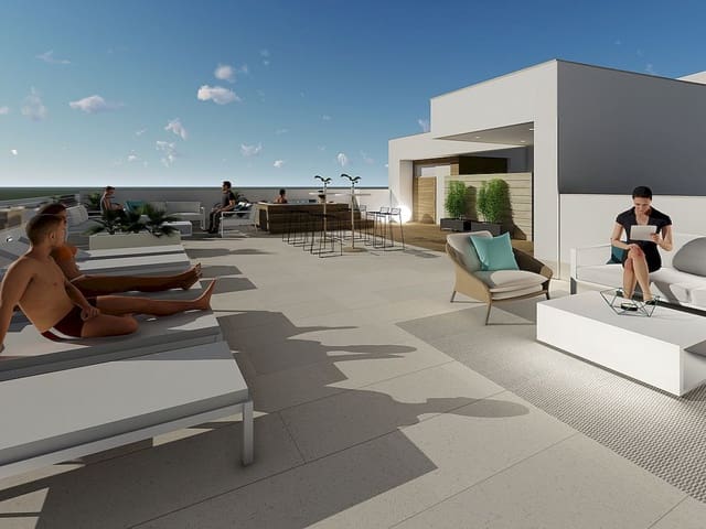 2 soverom Penthouse til salgs i Torrevieja med svømmebasseng - € 310 000 (Ref: 9318890)
