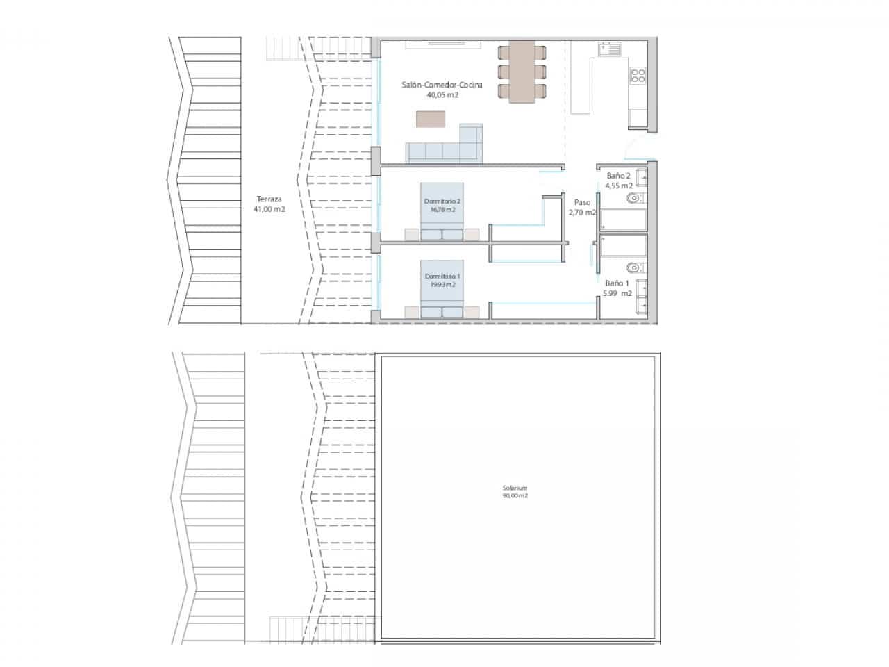 3 soveværelse Rækkehus til salg i Benidorm med swimmingpool - € 449.900 (Ref: 9318893)