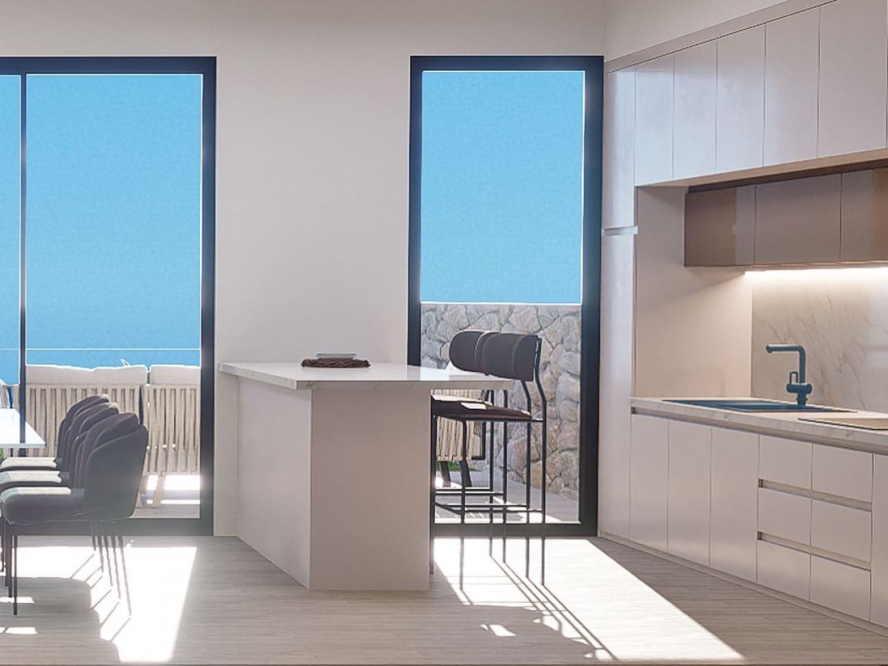 3 soveværelse Rækkehus til salg i Benidorm med swimmingpool - € 449.900 (Ref: 9318893)