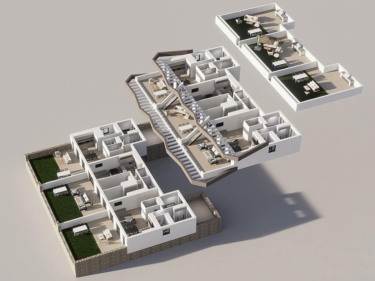 3 soveværelse Rækkehus til salg i Benidorm med swimmingpool - € 449.900 (Ref: 9318893)