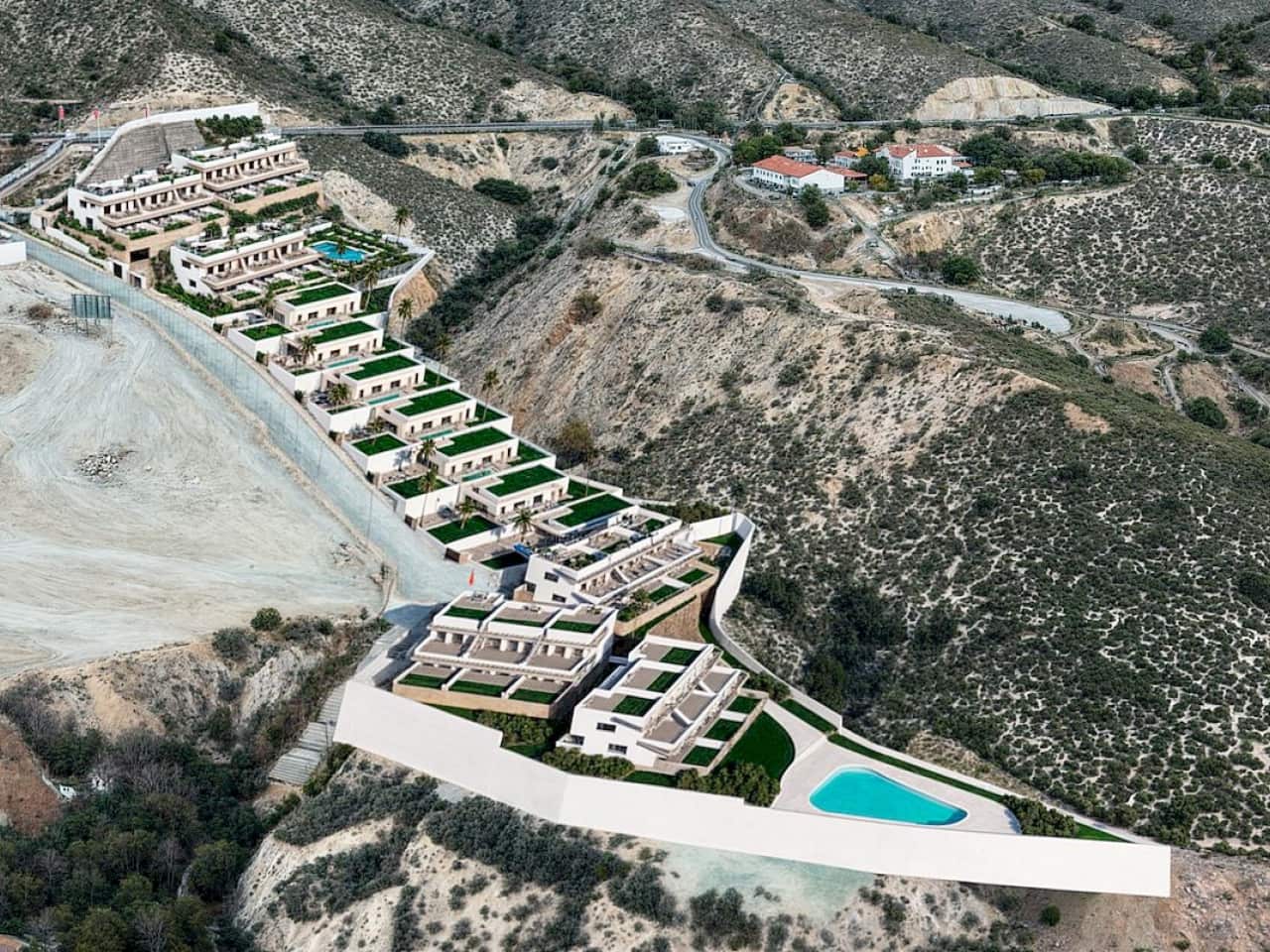 3 soveværelse Rækkehus til salg i Benidorm med swimmingpool - € 449.900 (Ref: 9318893)