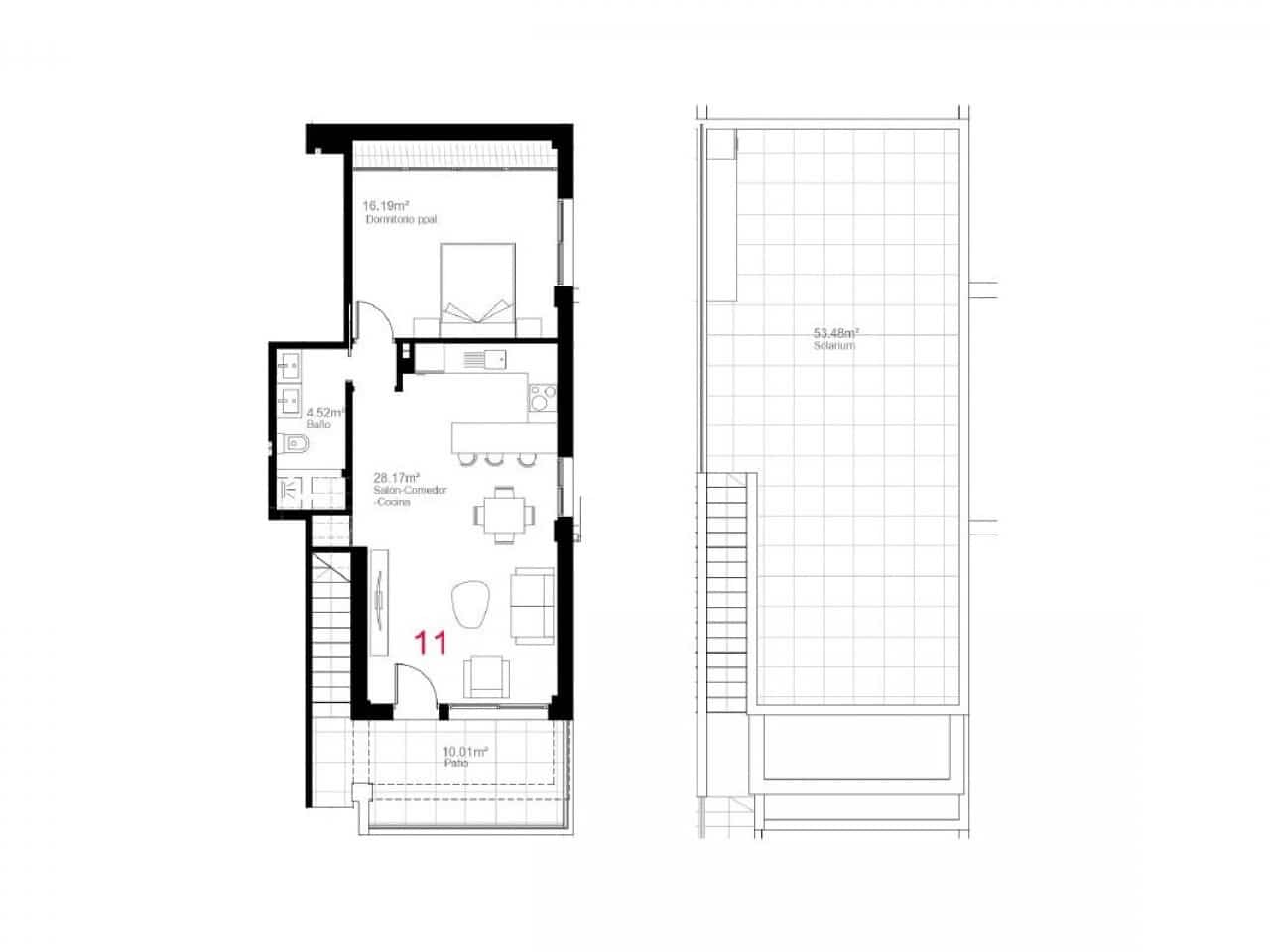 2 camera da letto Villetta a Schiera in vendita in Pilar de la Horadada con piscina - 259.900 € (Rif: 9318896)