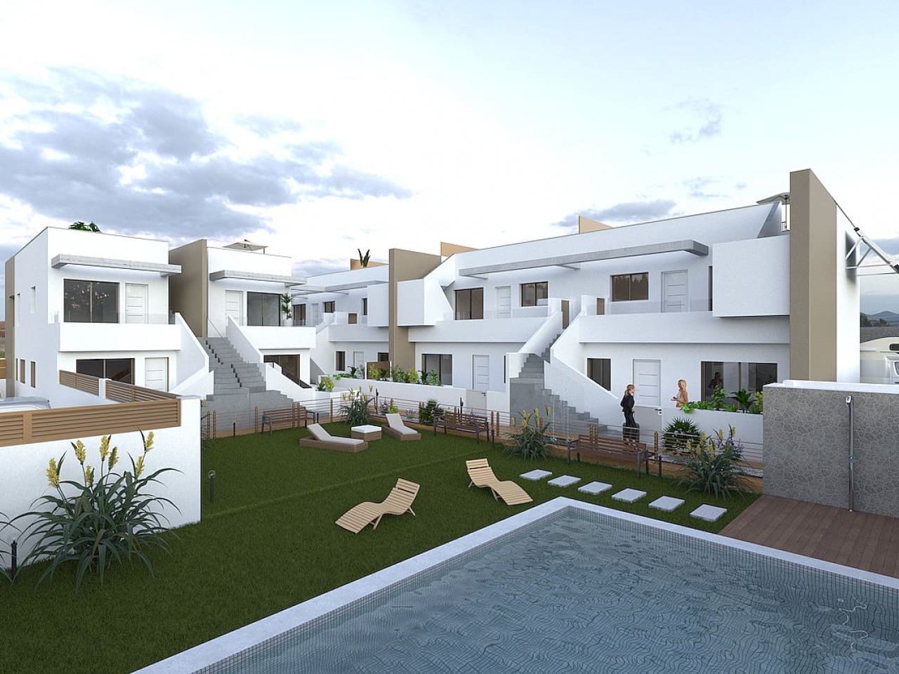 2 camera da letto Villetta a Schiera in vendita in Pilar de la Horadada con piscina - 259.900 € (Rif: 9318896)